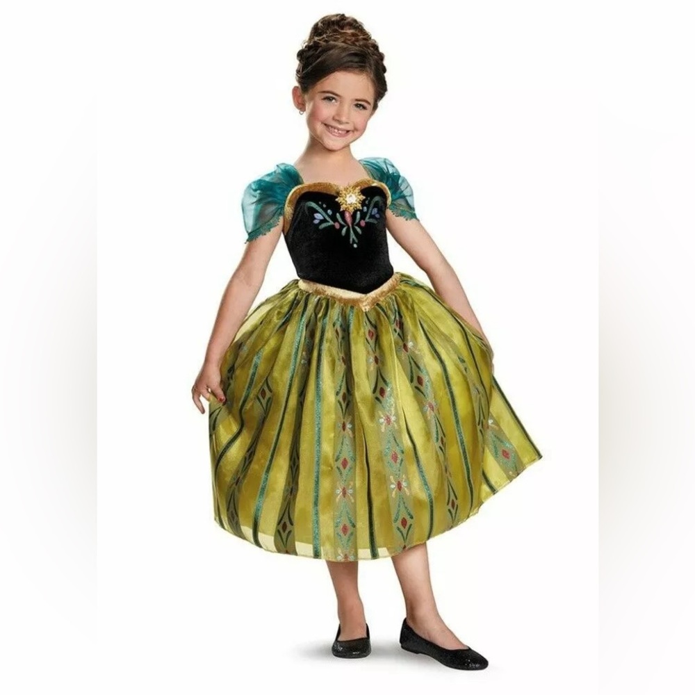 Authentic Disney parks, frozen Anna costume. Size 6.  Dress up or Halloween. EUC
